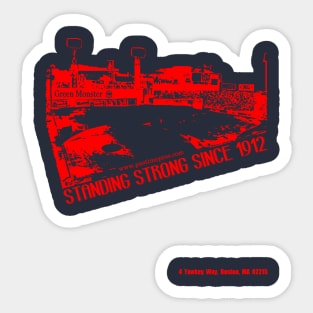 Fenway Park Green Monster Sticker